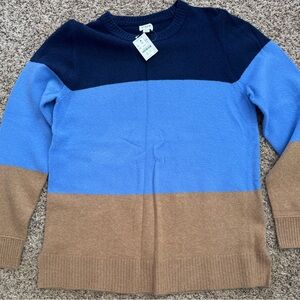 Jcrew women’s sweater large new with tags